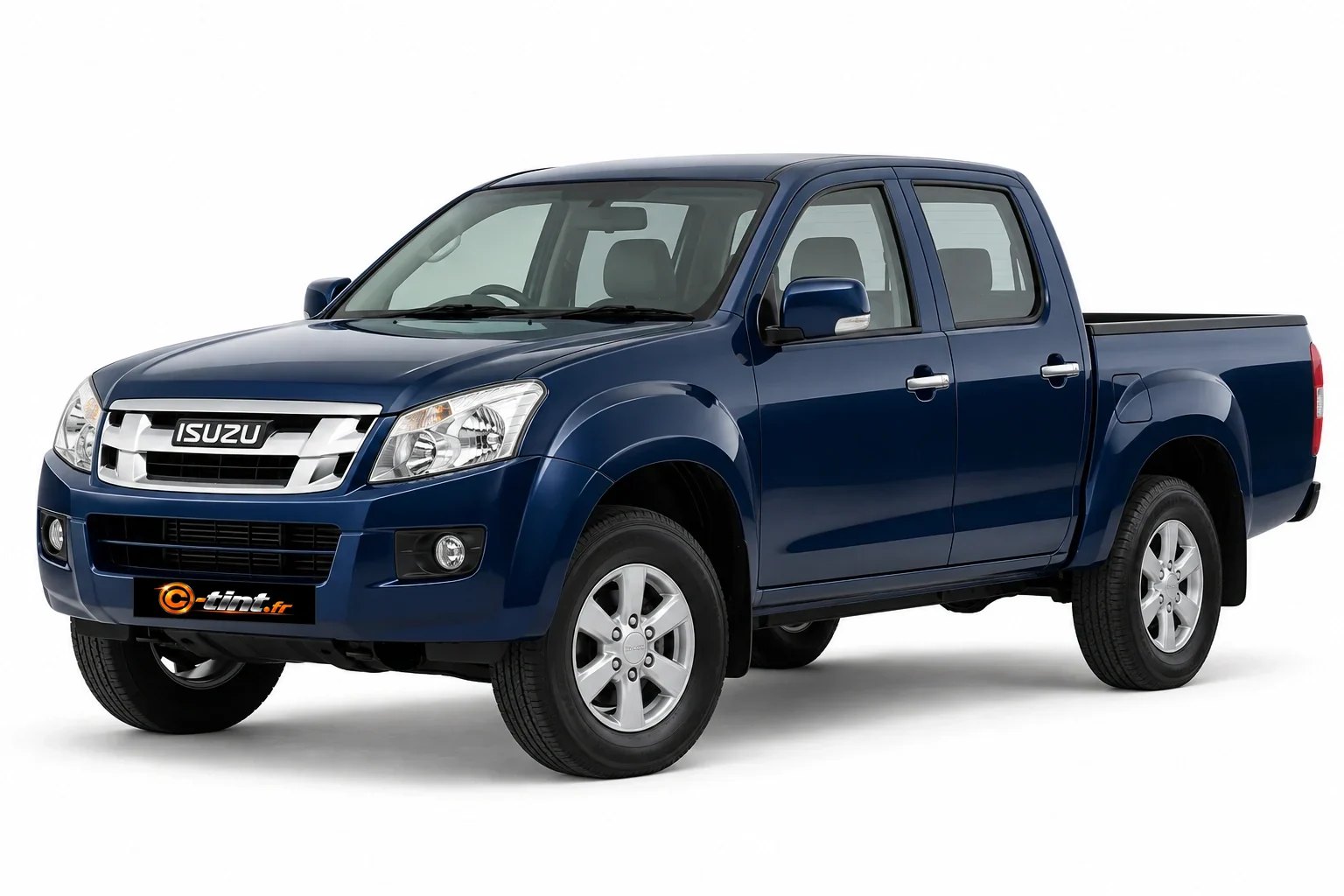 Isuzu D-Max TF, première génération, cabine 4 portes, pick-up cabine double 4 portes — vue trois-quarts avant