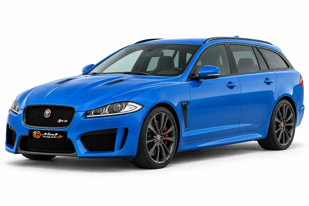 Jaguar XFR-S X250 · XFR-S Sportbrake · Break 5 portes — vue trois-quarts avant