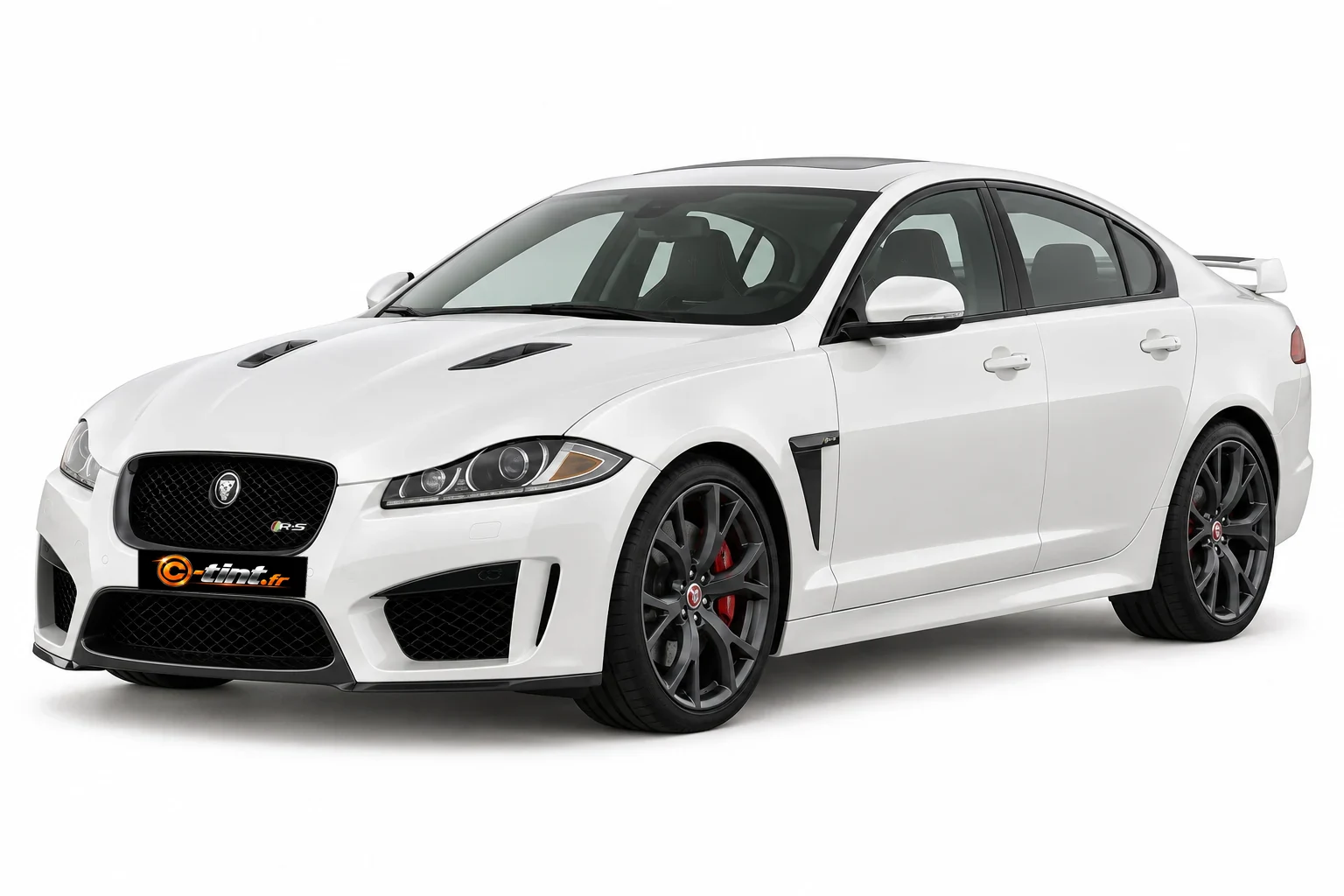 Jaguar XFR-S X250 · XFR-S Berline · Berline 4 portes — vue trois-quarts avant