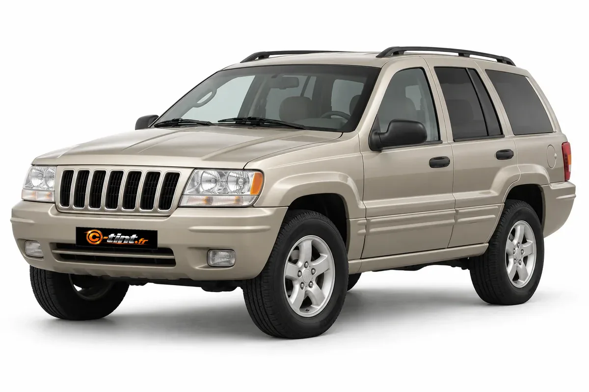 Jeep Grand Cherokee WJ/WG · Génération 2 · SUV / 4x4 · 5 portes — vue trois-quarts avant