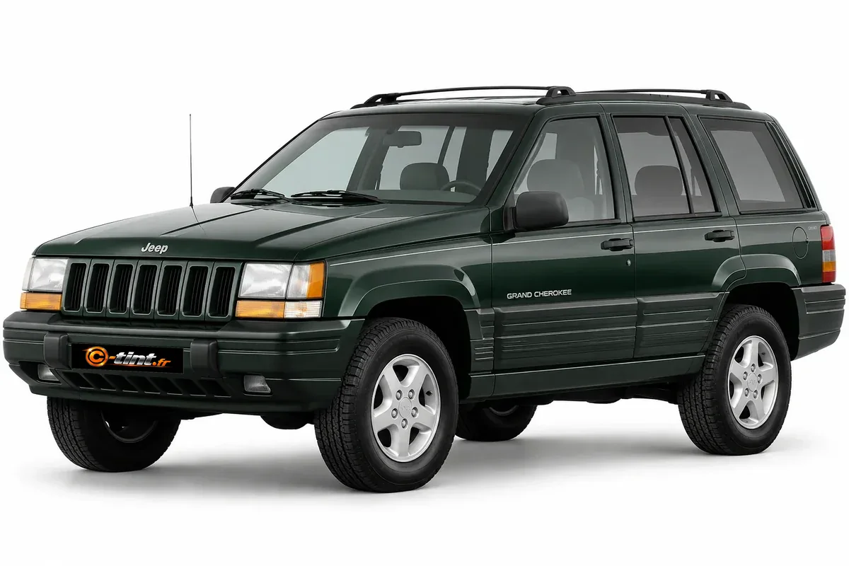 Jeep Grand Cherokee ZJ/ZG · Génération 1 · SUV / 4x4 · 5 portes — vue trois-quarts avant
