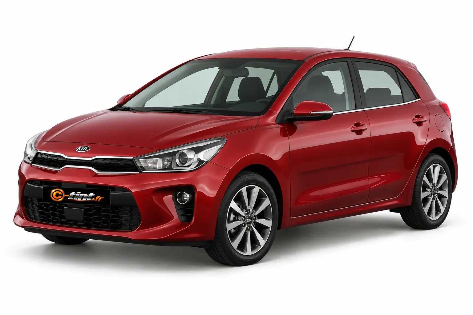 Kia Rio YB · Génération 4 · 5 portes · 5 portes — vue trois-quarts avant