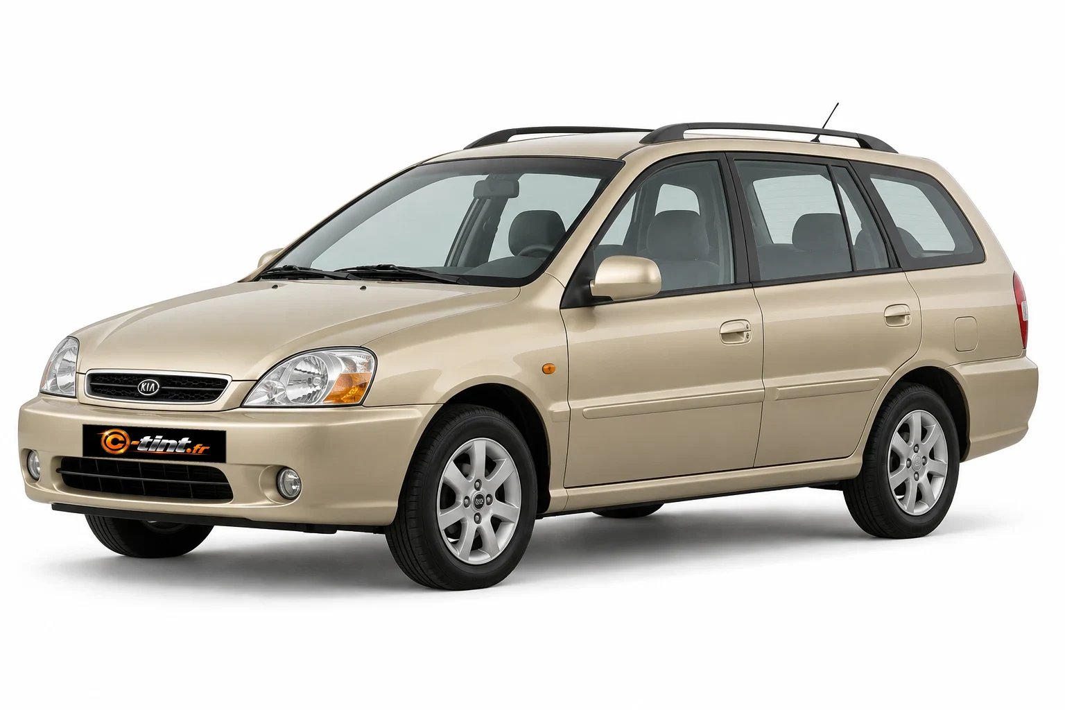 Kia Rio DC · Génération 1 · 5 portes · Break · 5 portes — vue trois-quarts avant