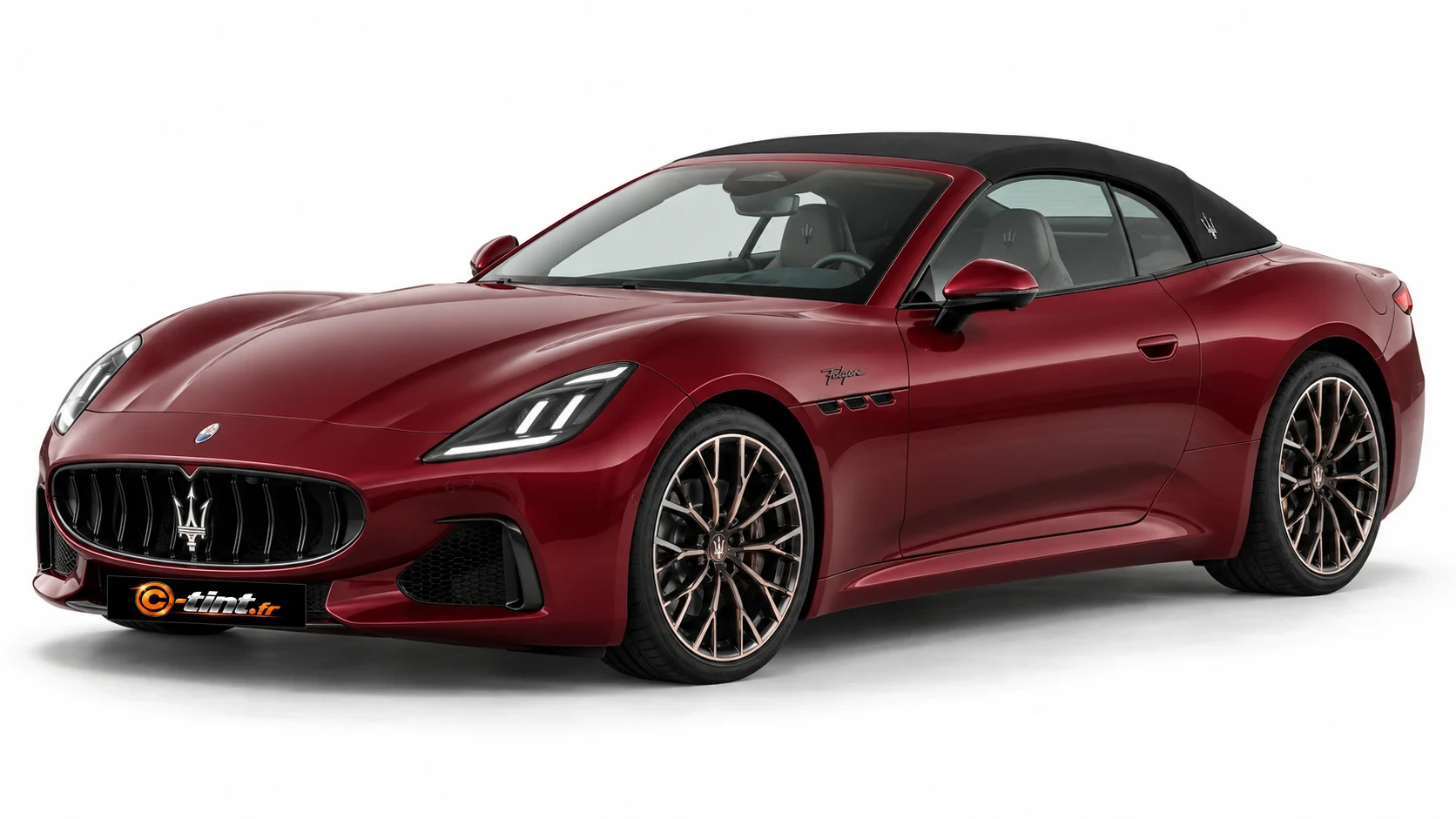 Maserati GranCabrio Génération 2 · cabriolet 4 places · Cabriolet · 2 portes — vue trois-quarts avant