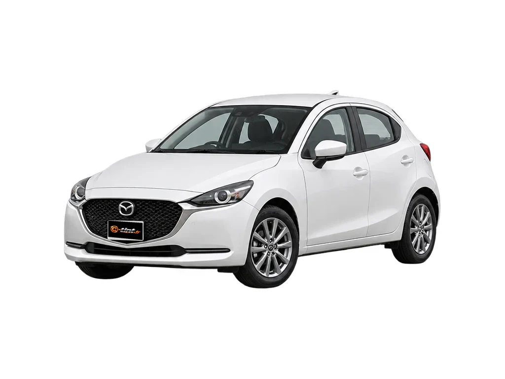 Mazda 2 DJ/DL — Génération 3 · Carrosserie non libellée · 5 portes — vue trois-quarts avant