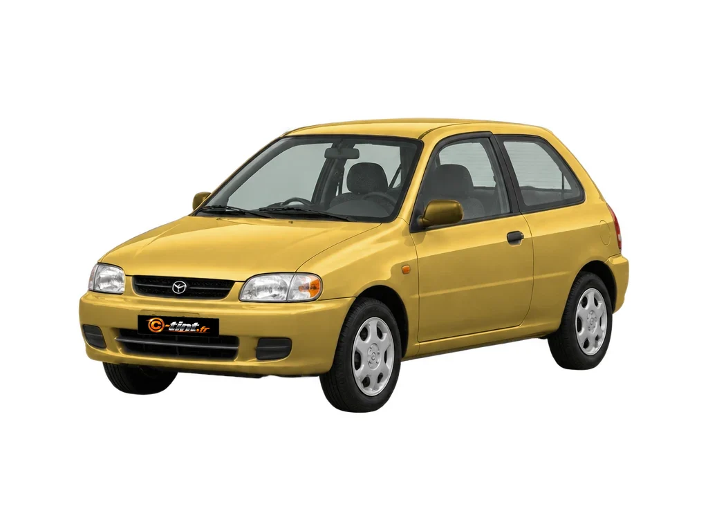 Mazda 121 JASM/JBSM · Carrosserie non libellée · 5 portes — vue trois-quarts avant