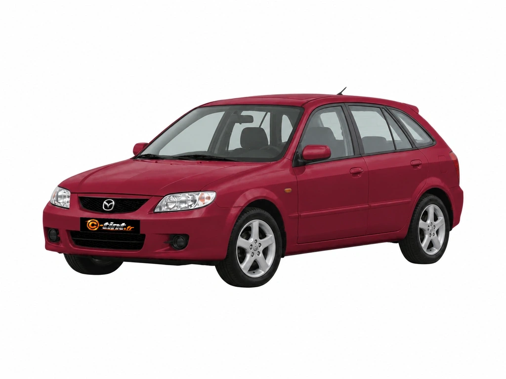 Mazda 323 BJ — Génération 8 — F · F · 5 portes — vue trois-quarts avant