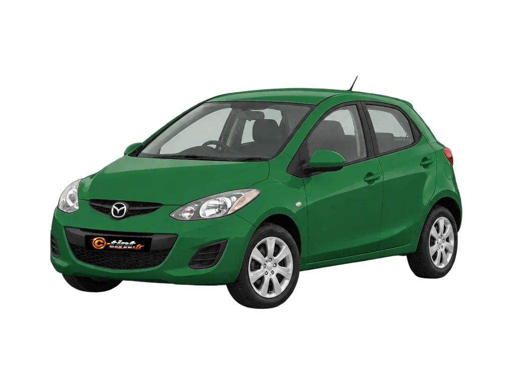 Mazda Demio DE — Génération 3 · Carrosserie non libellée · 5 portes — vue trois-quarts avant