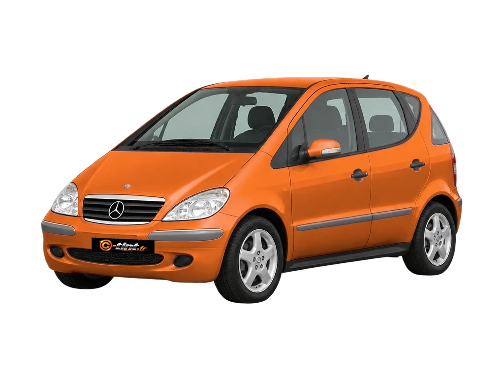 Kit vitre teintée Mercedes-Benz Classe A · W168 — Génération 1 — Longue · 1998–2005 · Longue · 5 portes · 5