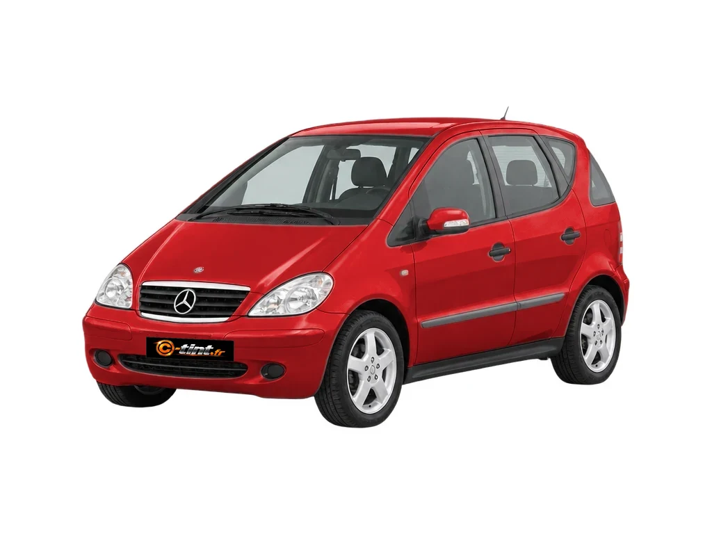 Kit vitre teintée Mercedes-Benz Classe A · W168 — Génération 1 — Courte · 1997–2004 · Courte · 5 portes · 5