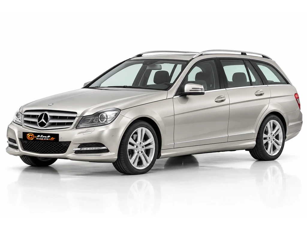 Kit vitre teintée Mercedes-Benz Classe C · S204 — Génération 3 — Break · 2008–2014 · Break · 5 portes · 5