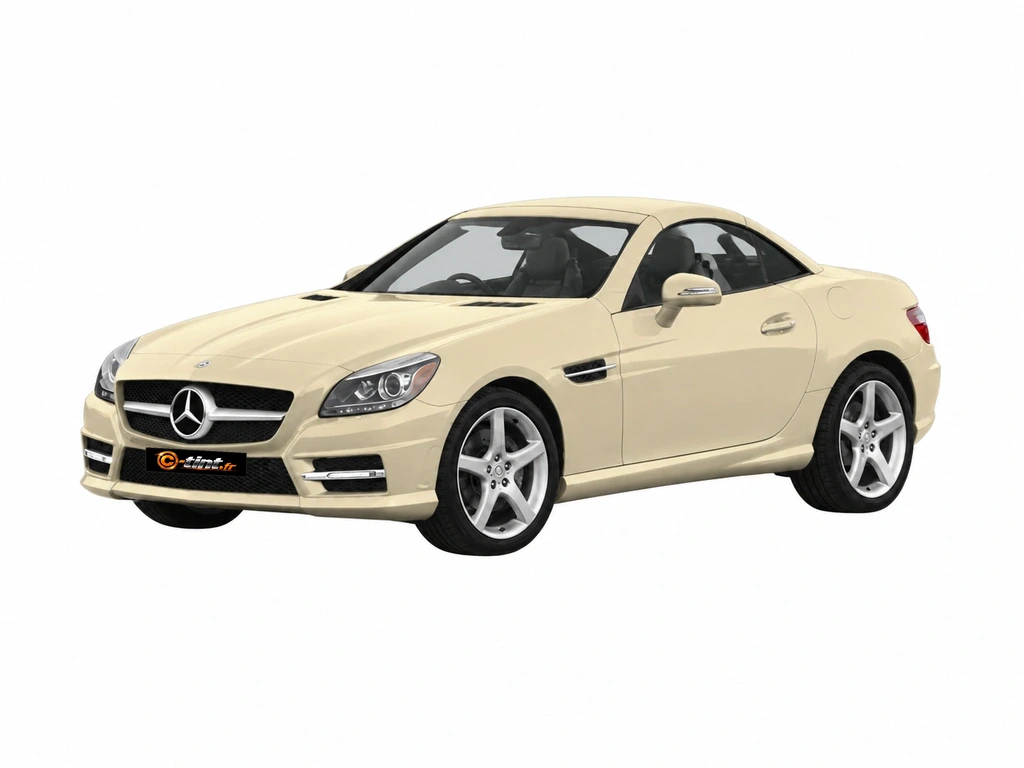 Mercedes-Benz SLK R172 — Génération 3 — CC · CC · 2 portes — vue trois-quarts avant