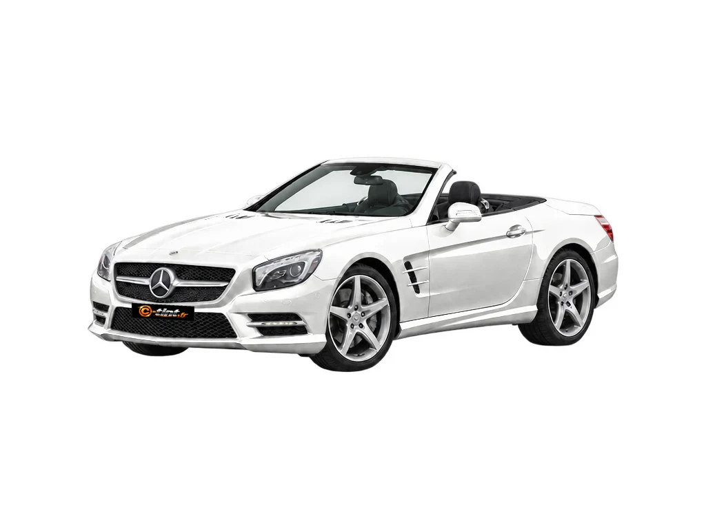 Mercedes-Benz SL 4 · cabriolet · 2 portes — vue trois-quarts avant