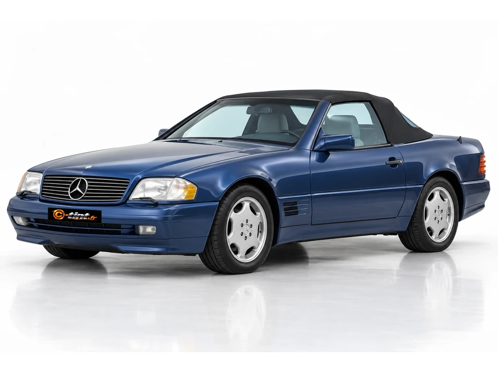 Mercedes-Benz SL R129 — Cabriolet à capote souple · Cabriolet à capote souple · 2 portes — vue trois-quarts avant