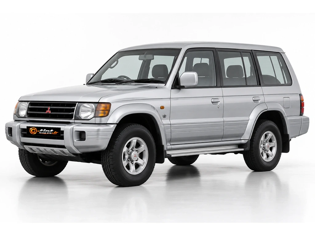 Mitsubishi Montero V20 — Génération 2 · SUV · 5 portes — vue trois-quarts avant vers la gauche