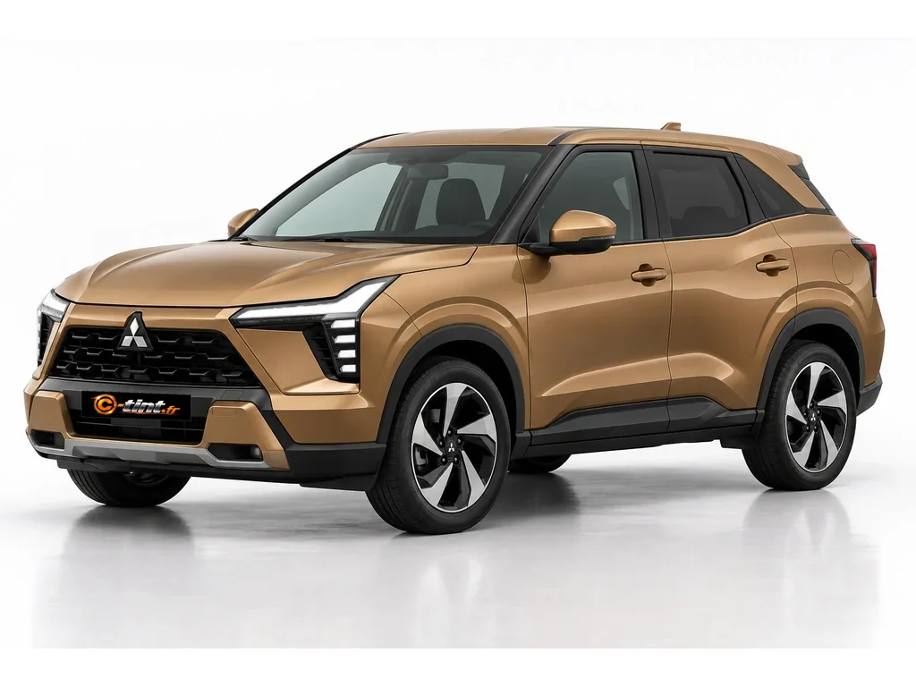 Mitsubishi Xforce Génération 1 · SUV · 5 portes — vue trois-quarts avant vers la gauche