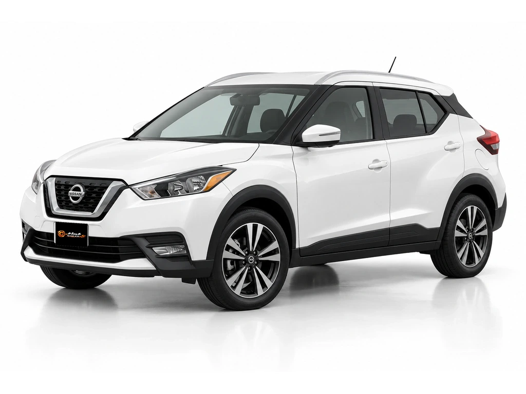 Nissan Kicks P15 — Génération 1 · SUV · 5 portes — vue trois-quarts avant vers la gauche