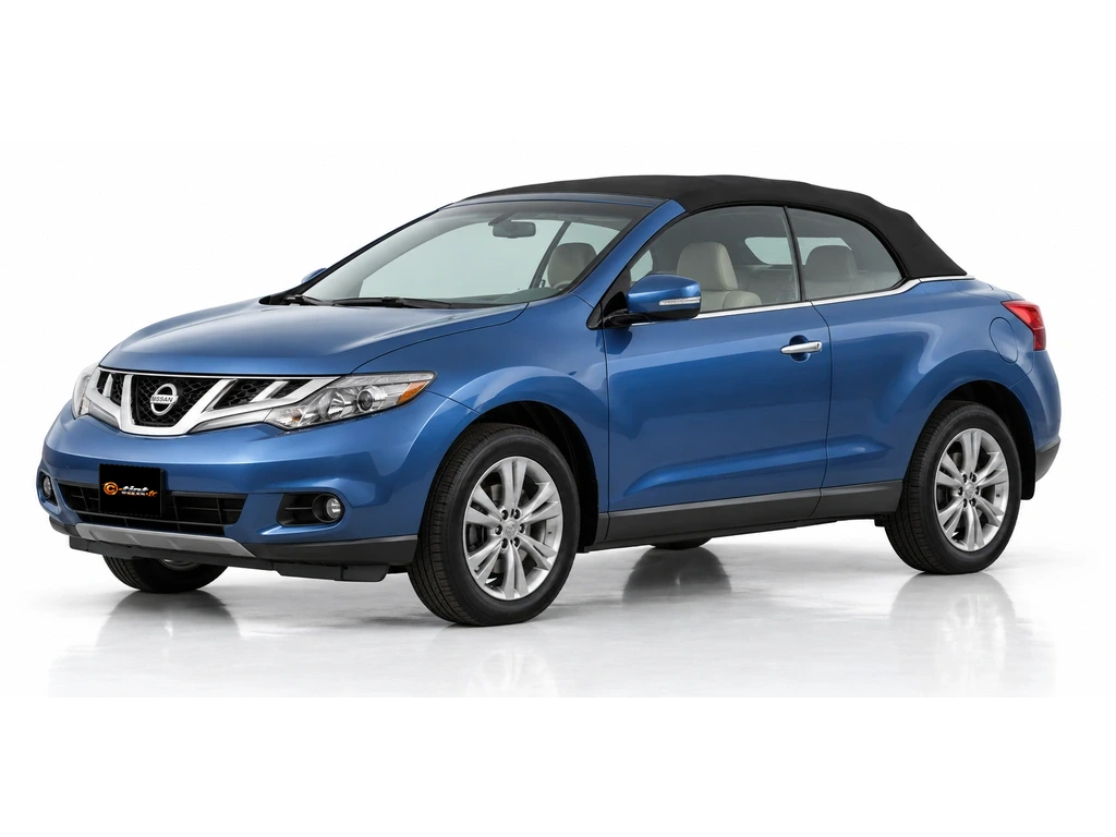 Nissan Murano Z51 — Génération 2 — CrossCabriolet Cabriolet · Cabriolet · 2 portes — vue trois-quarts avant vers la gauche