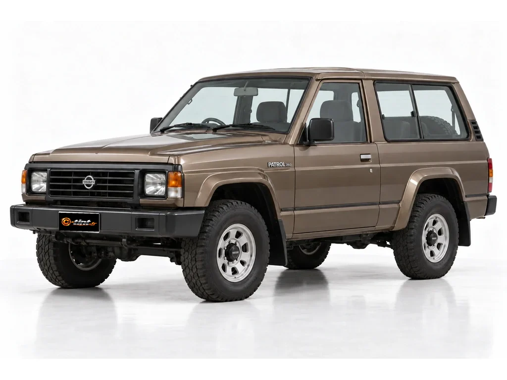 Nissan Patrol 160/260 — Vitres Coulissantes · SUV · 3 portes — vue trois-quarts avant vers la gauche