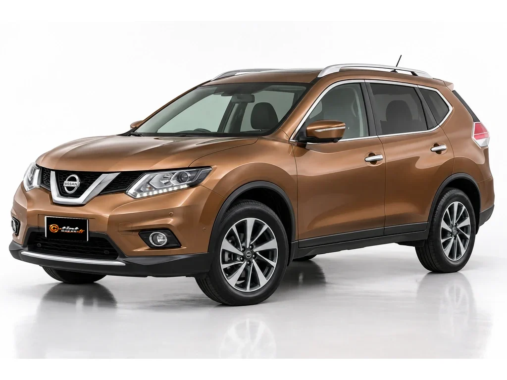 Nissan X-Trail T32 — Génération 3 · SUV · 5 portes — vue trois-quarts avant vers la gauche