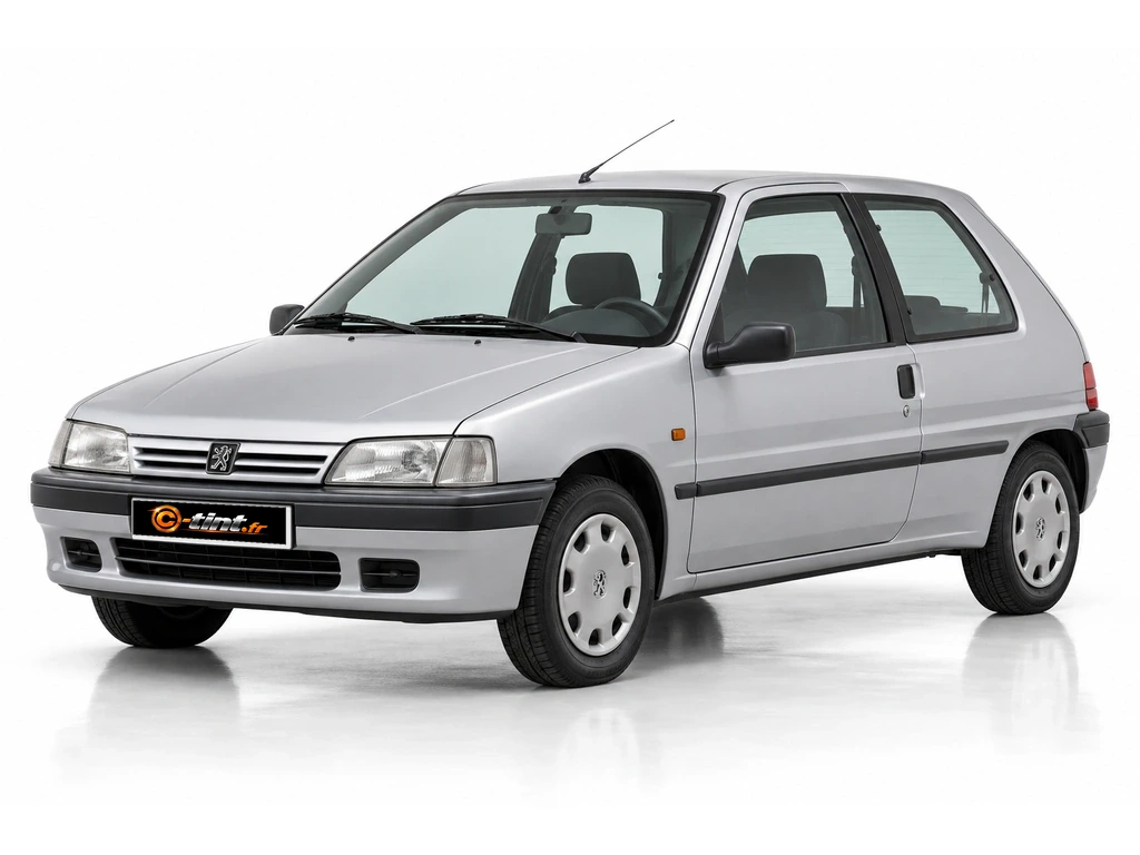 Kit vitre teintée Peugeot 106 · 1A/1C — Phase 1 · 1991–1996 · Berline compacte · 3 portes · 3