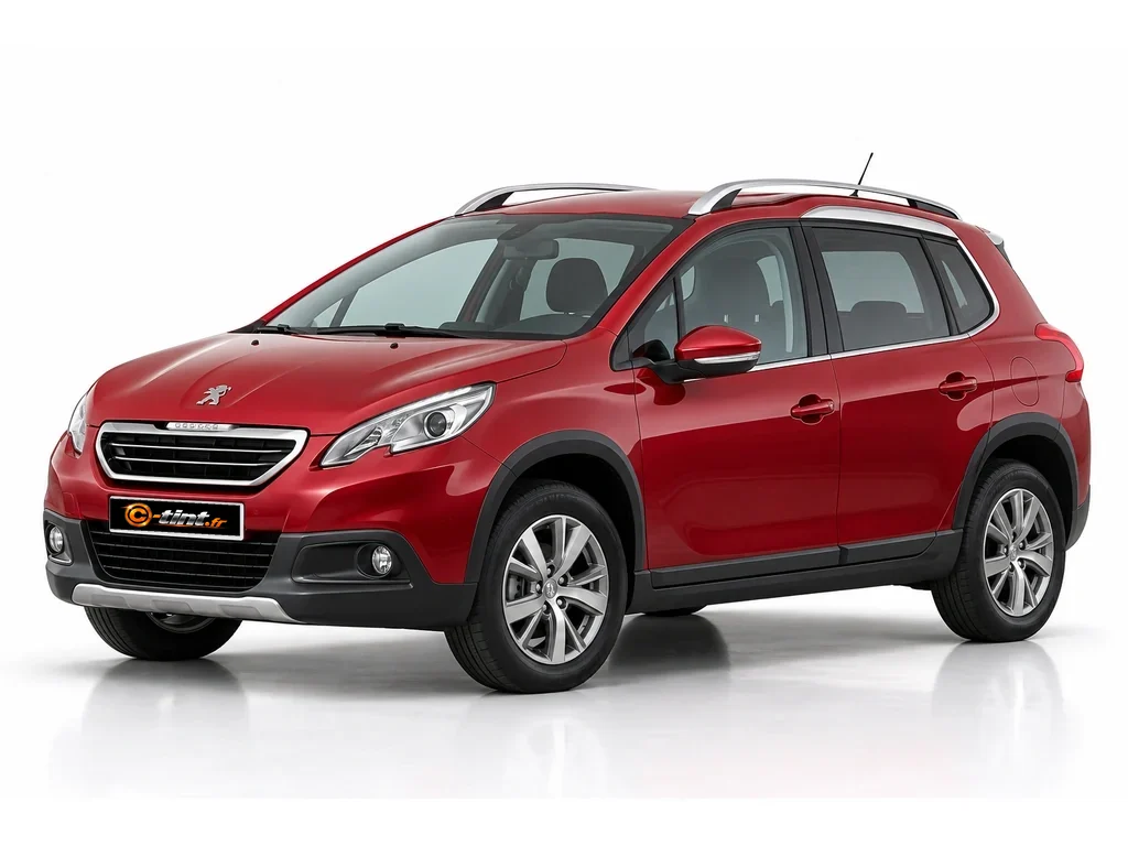Peugeot 2008 CU — Génération 1 · SUV · 5 portes — vue trois-quarts avant vers la gauche