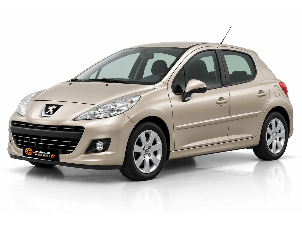 Kit vitre teintée Peugeot 207 · W*** — PLUS · 2012–2015 · Berline compacte · 5 portes · 5
