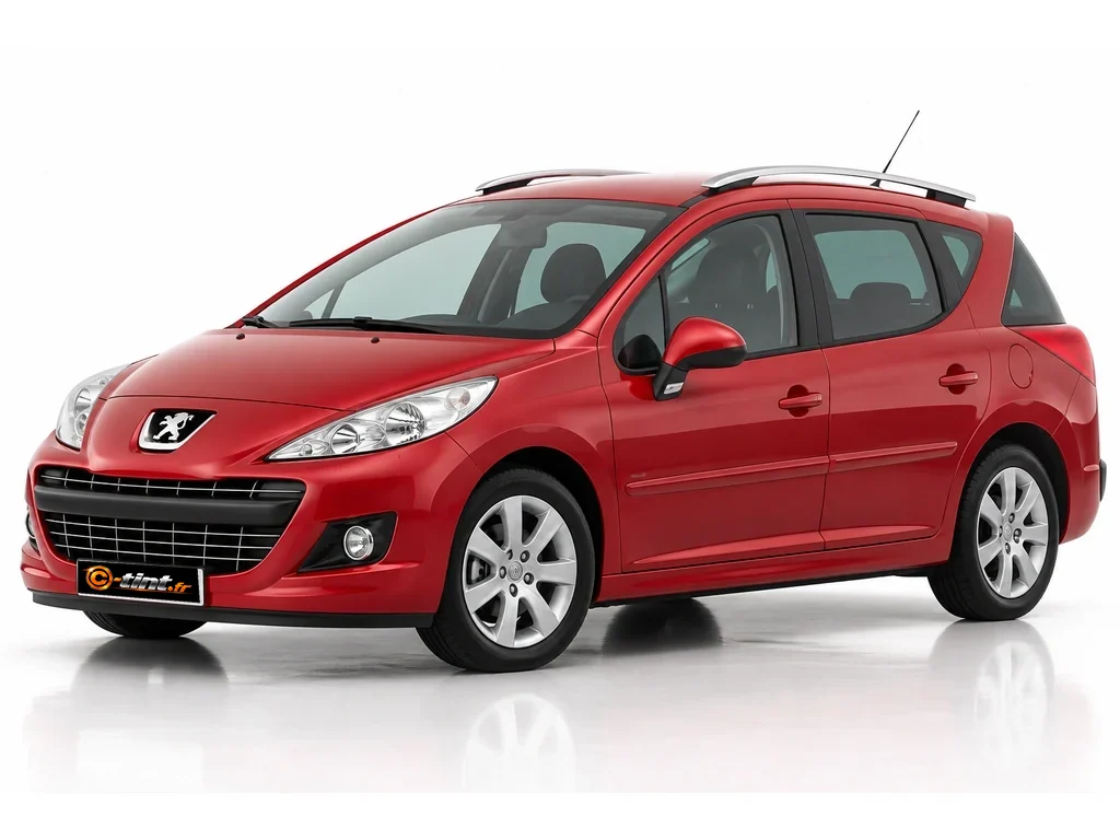 Kit vitre teintée Peugeot 207 · W*** — SW Estate Break · 2007–2013 · Break · 5 portes · 5