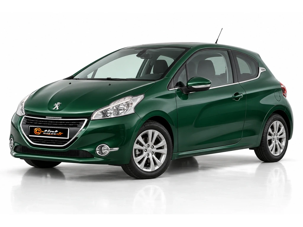 Kit vitre teintée Peugeot 208 · A9 — Génération 1 · 2012–2020 · Berline compacte · 3 portes · 3