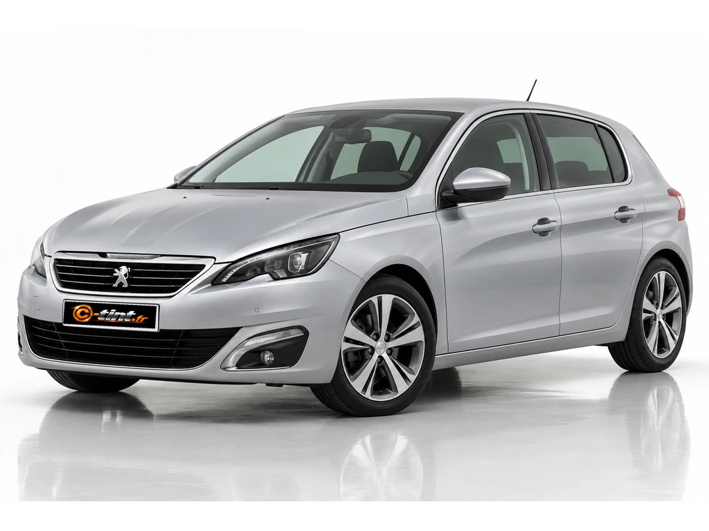 Kit vitre teintée Peugeot 308 · Génération 2 · 2013–2022 · Berline compacte · 5 portes · 5