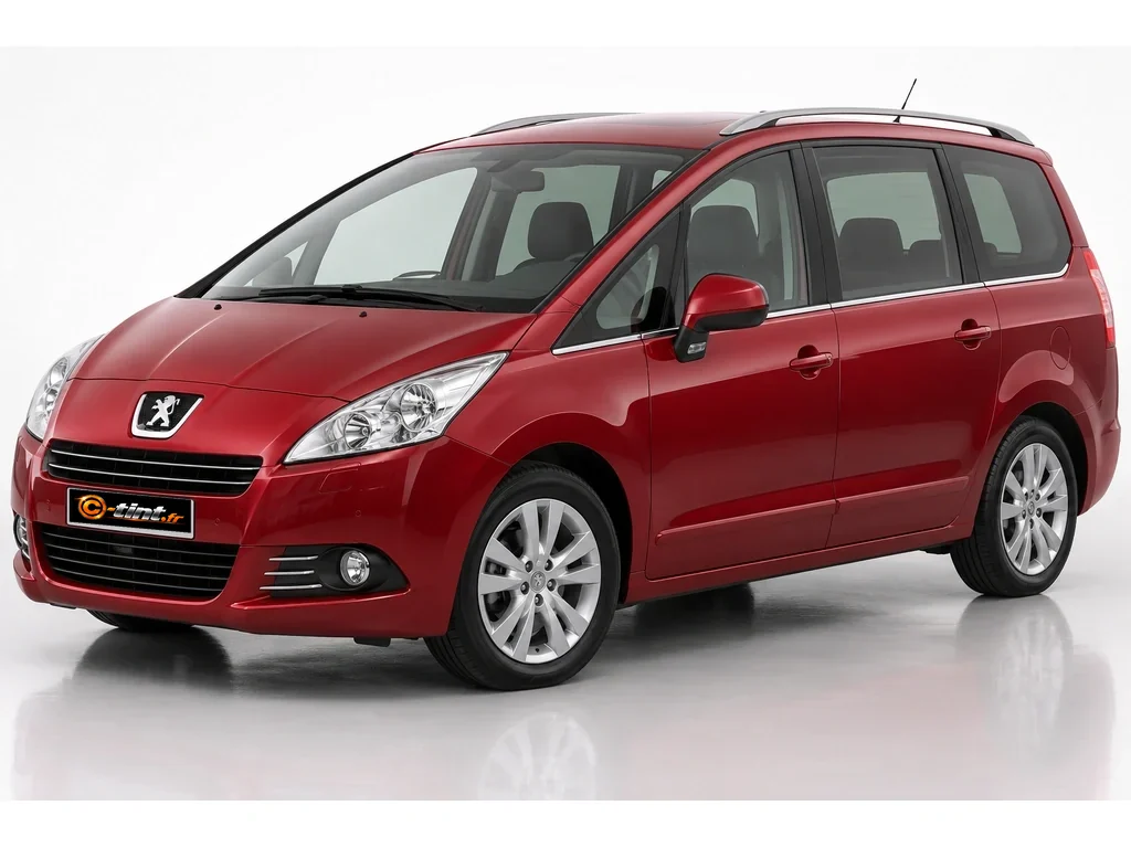 Kit vitre teintée Peugeot 5008 · T8 — Génération 1 · 2009–2017 · Monospace · 5 portes · 5
