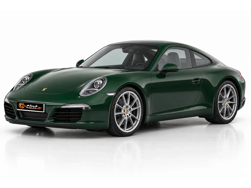 Porsche 911 991 — Génération 7 — Coupe · Coupé · 2 portes — vue trois-quarts avant vers la gauche