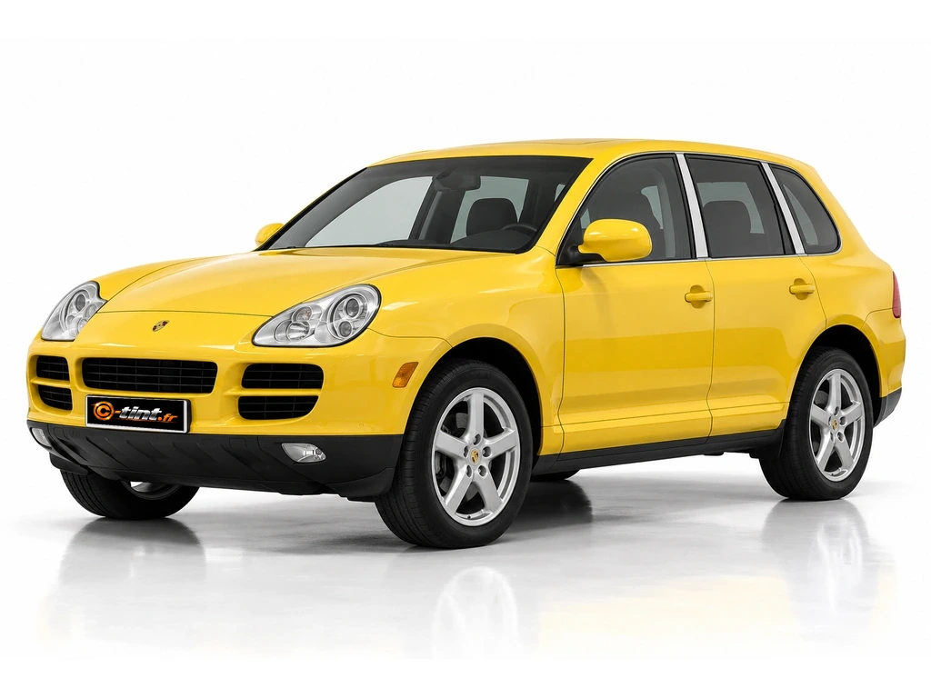 Porsche Cayenne 9PA — Génération 1 · SUV · 5 portes — vue trois-quarts avant vers la gauche