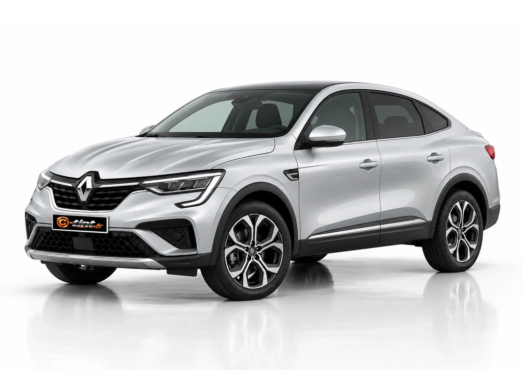 Renault Arkana LCM/LDN — Génération 1 · SUV · 5 portes — vue trois-quarts avant vers la gauche
