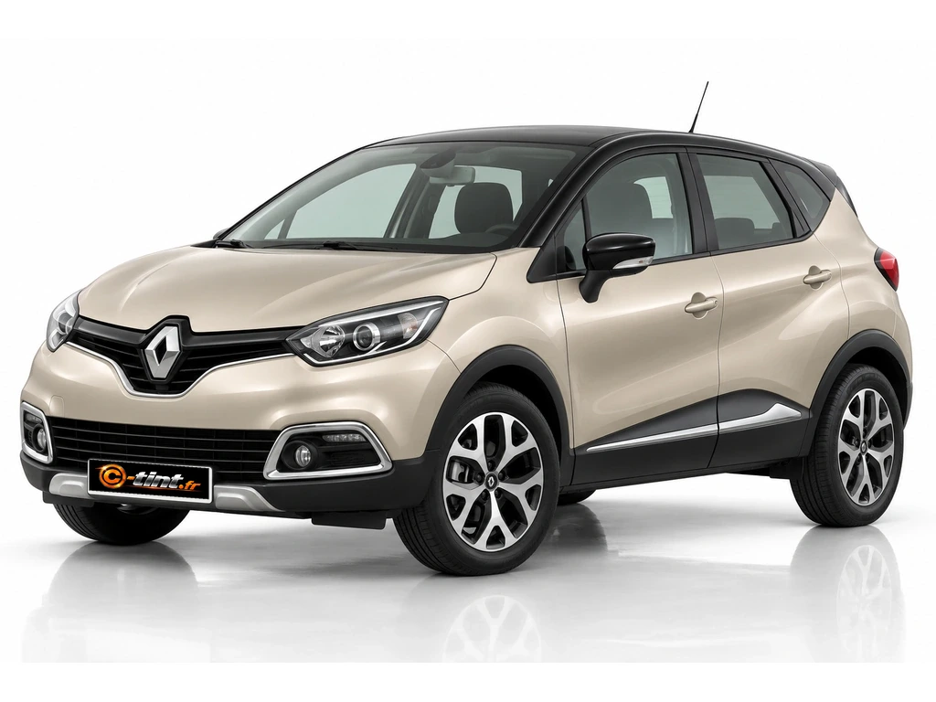 Renault Captur J87 — Génération 1 · SUV · 5 portes — vue trois-quarts avant vers la gauche