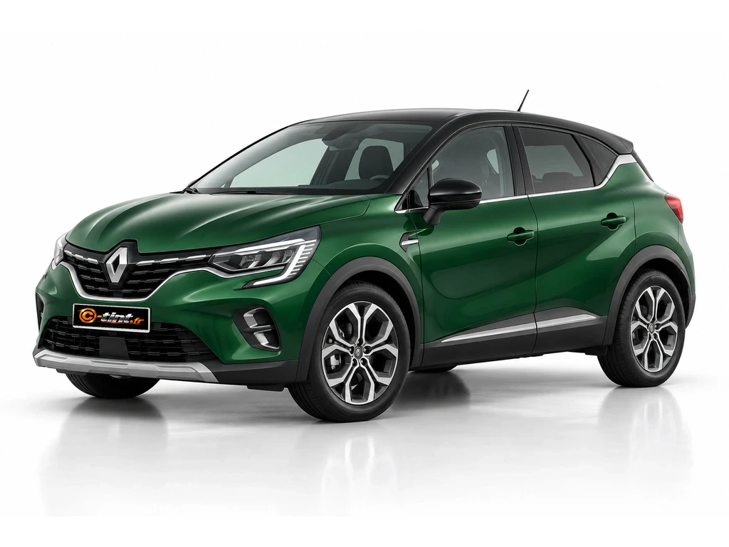 Renault Captur JB/JE — Génération 2 · SUV · 5 portes — vue trois-quarts avant vers la gauche