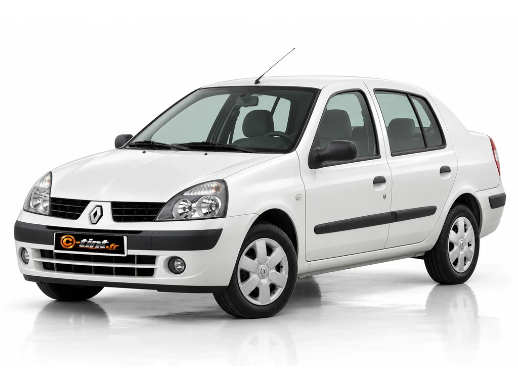 Kit vitre teintée Renault Clio · R — Génération 2 — Classic Berline · 1999–2008 · Berline · 4 portes · 4