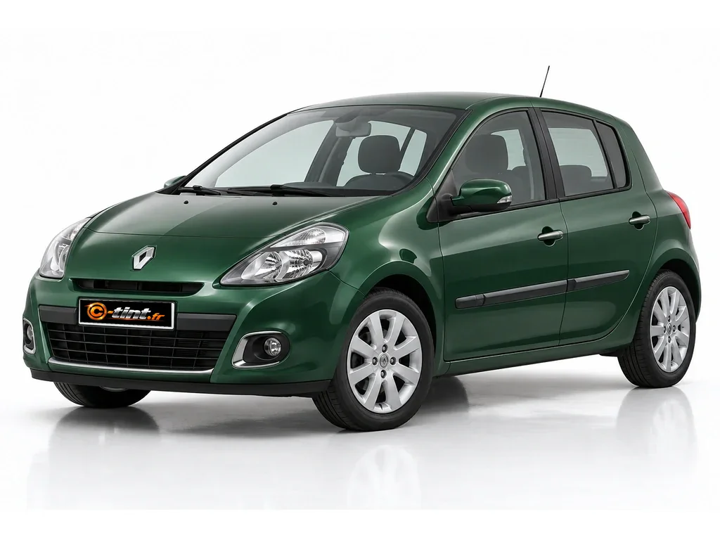 Kit vitre teintée Renault Clio · R — Génération 3 — Collection · 2012–2014 · Berline compacte · 5 portes · 5