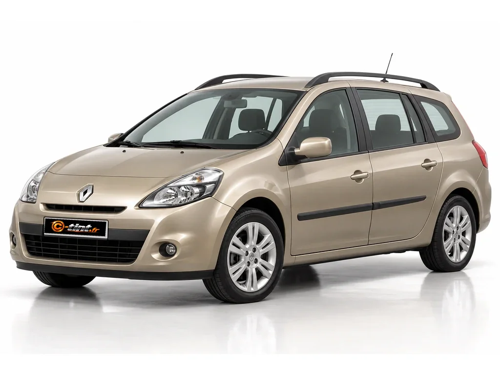 Kit vitre teintée Renault Clio · R — Génération 3 — Grandtour Estate Break · 2008–2013 · Break · 5 portes · 5
