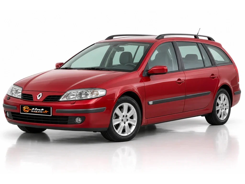 Renault Laguna G — Génération 2 — Grandtour Break — lunette fixe · Break · 5 portes — vue trois-quarts avant vers la gauche