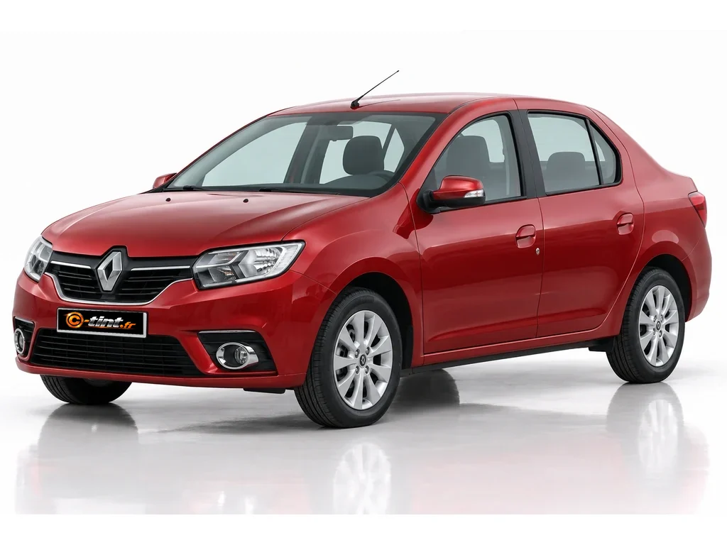 Renault Logan Génération 2 — Berline · Berline · 4 portes — vue trois-quarts avant vers la gauche
