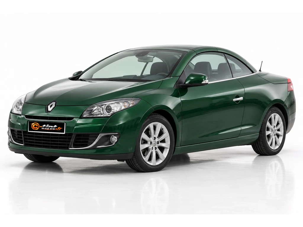 Renault Megane Z — Génération 3 — CC Cabriolet · Cabriolet · 2 portes — vue trois-quarts avant vers la gauche