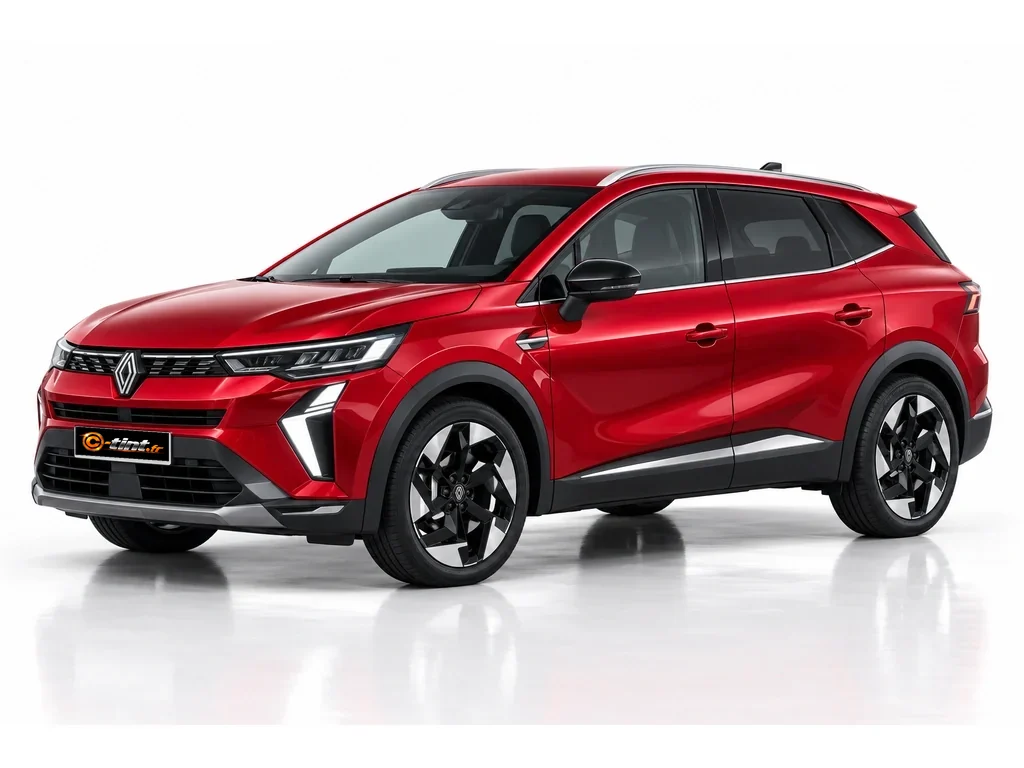 Renault Symbioz Génération 1 · SUV · 5 portes — vue trois-quarts avant vers la gauche