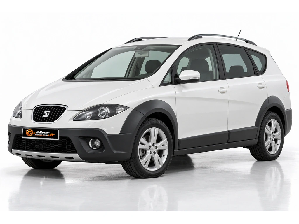 Seat Altea 5P/5PN — Génération 1 — Freetrack · Monospace · 5 portes — vue trois-quarts avant vers la gauche