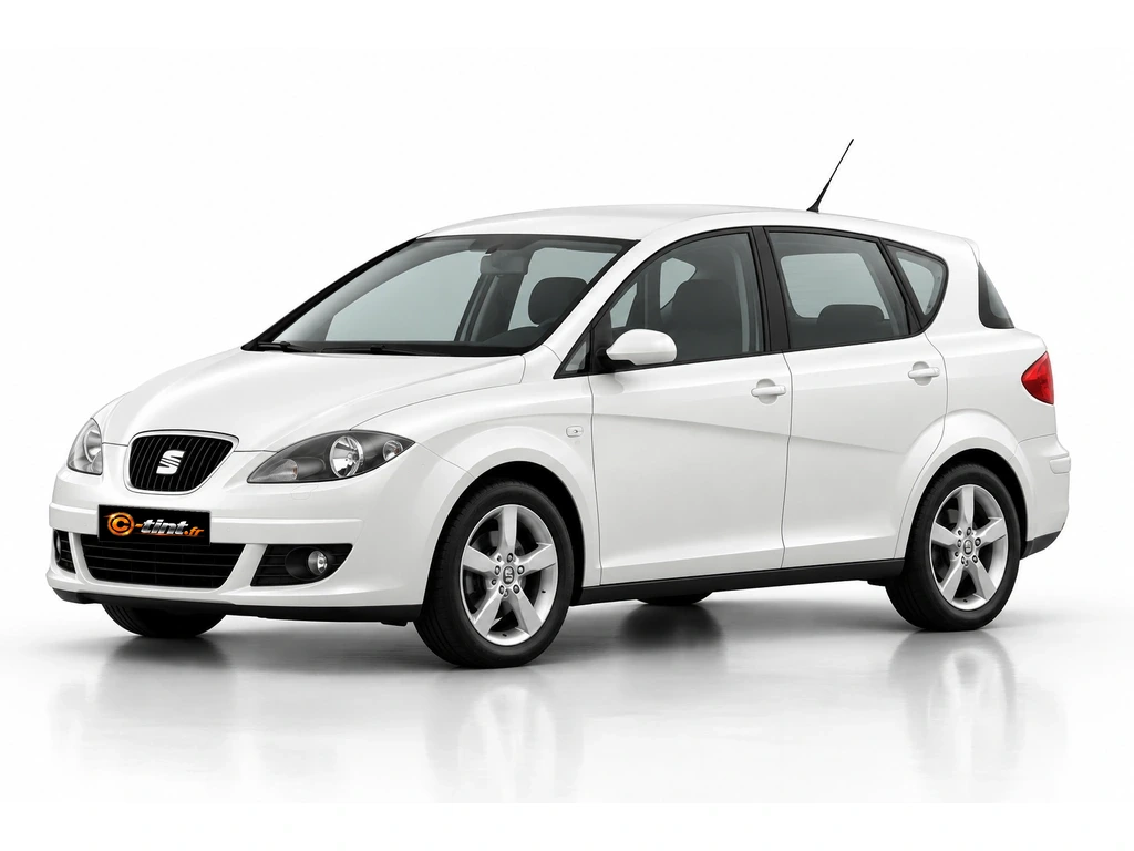 Seat Toledo 5P — Génération 3 · Monospace · 5 portes — vue trois-quarts avant vers la gauche