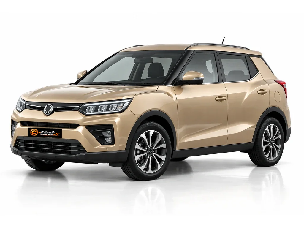 SsangYong Tivoli X100 — Phase 2 · SUV · 5 portes — vue trois-quarts avant vers la gauche