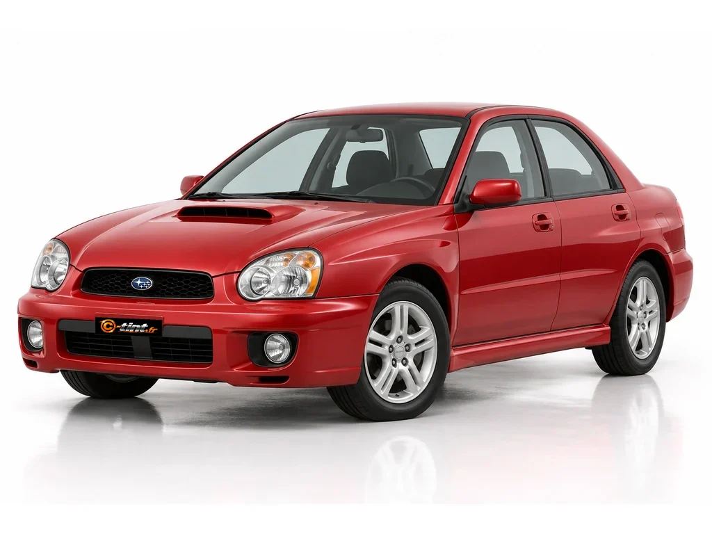 Subaru Impreza GD-GG/GD-GGS — Génération 2 — Berline · Berline · 4 portes — vue trois-quarts avant vers la gauche