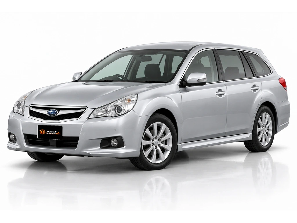 Subaru Legacy BR — Génération 5 — Break · Break · 5 portes — vue trois-quarts avant vers la gauche