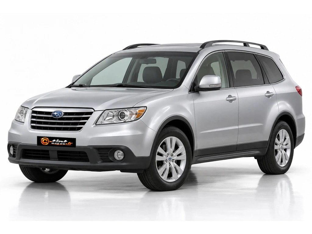 Subaru Tribeca WX — Phase 2 · SUV · 5 portes — vue trois-quarts avant vers la gauche