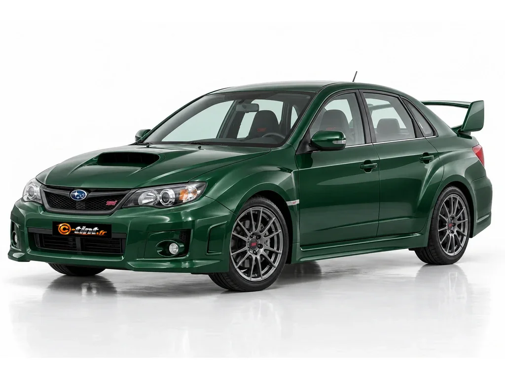 Subaru WRX GV — STI — Berline · Berline · 4 portes — vue trois-quarts avant vers la gauche